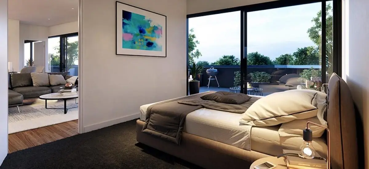 off the plan apartment for sale Cornwall bedroom