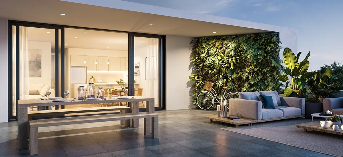 Kew, Schofields apartments